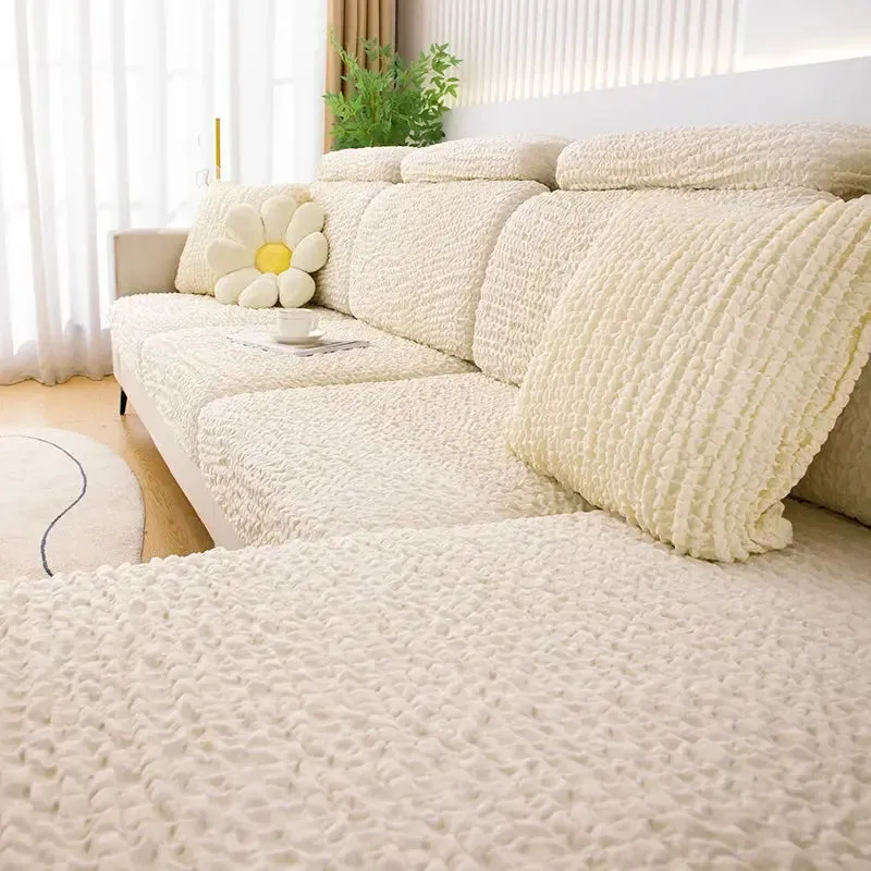 Housses de Coussins Assise, Dossier & Têtière – Seersucker™