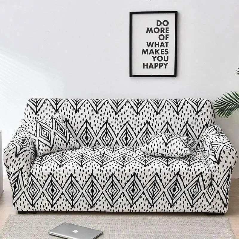 Motif Aptenia - Housse de Canapé Extensible