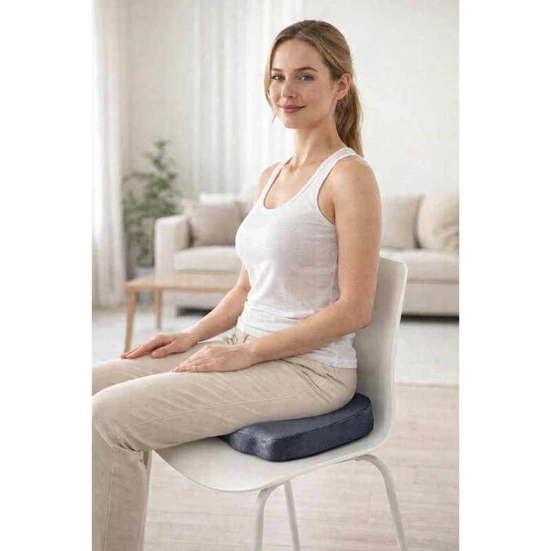 Coussin Coccyx mémoire de forme gris !
