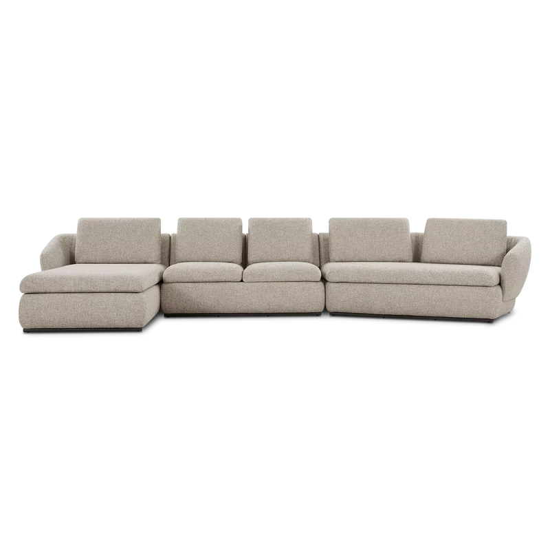 Duval - Fabric Sectional by Trica