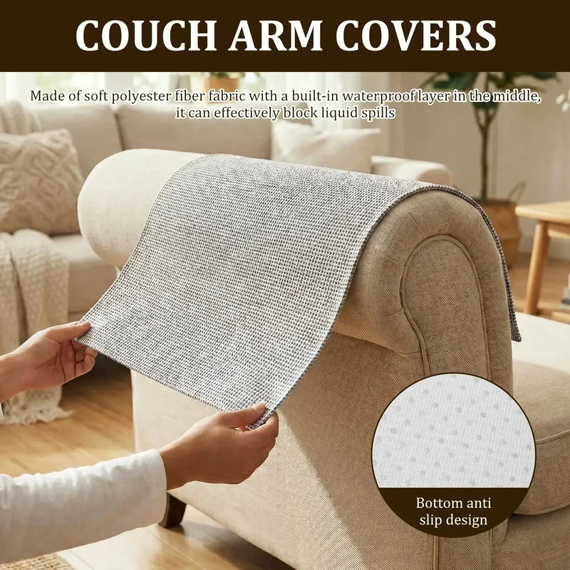 Housse Accoudoir Canapé Imperméable ACCUDRY