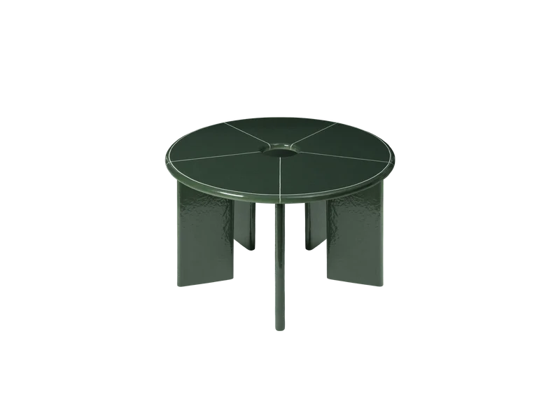 Deya Dining Table - Dark Green