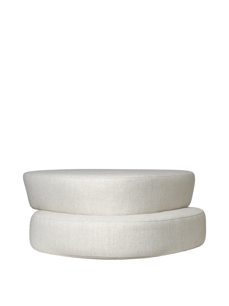 Plyo Ottoman - Staple - Off-White