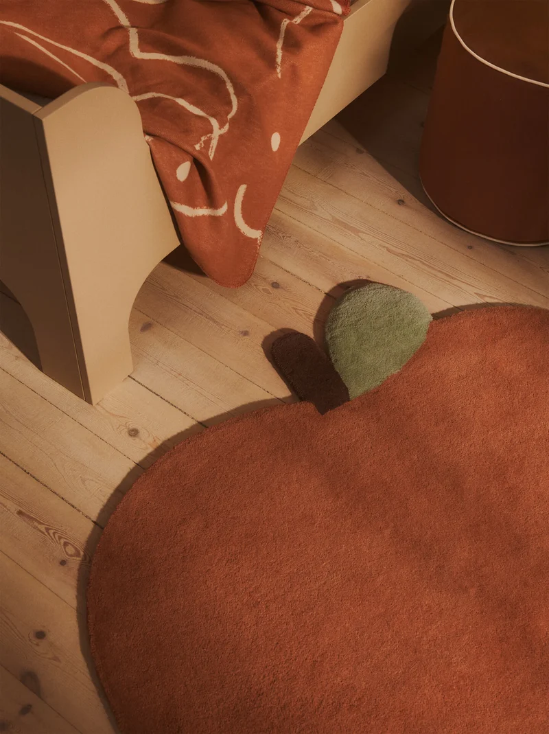 Skye Blanket - Sienna/Parchment