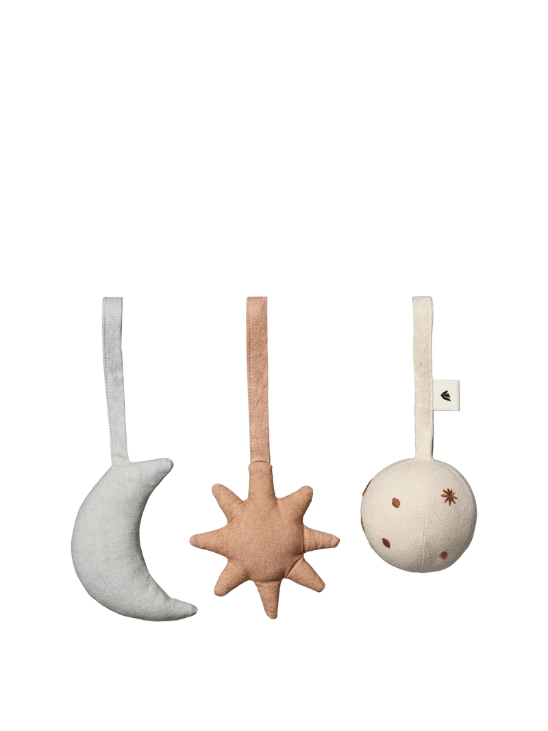 Skye Baby Toys - Set of 3 - Rose