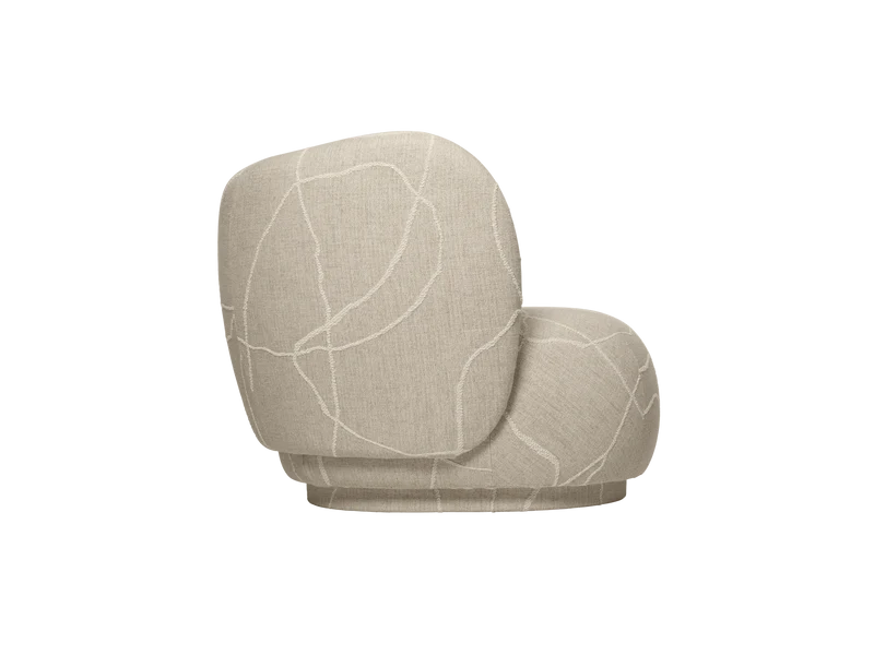 Rico Sofa Armrest Left - Can Lis - Sand/Off-White