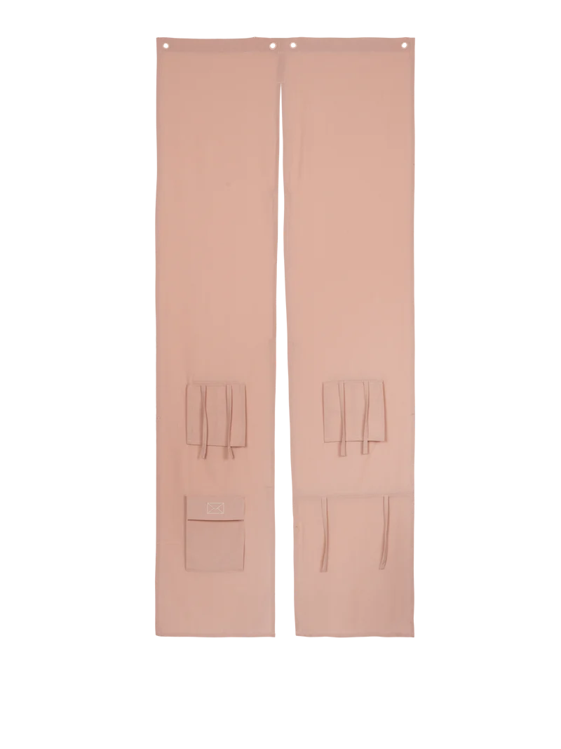 Settle Door Curtain - Rose