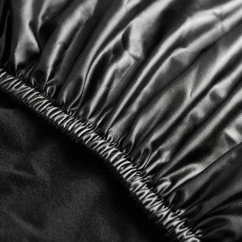 Housses de Coussins Assise, Dossier & Têtière - Simili Cuir Imperméable