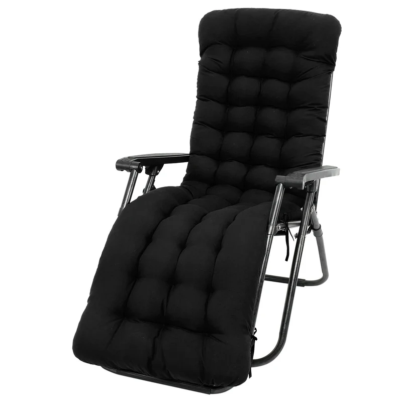 Coussin transat jardin en coton perlé
