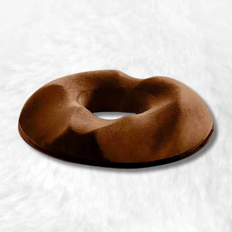 Coussin pour hémorroïdes homme marron !