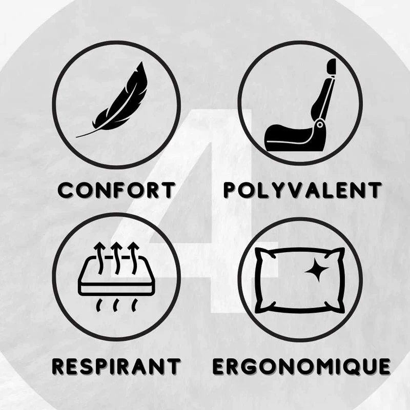 Coussin pour hémorroïdes femme marron !
