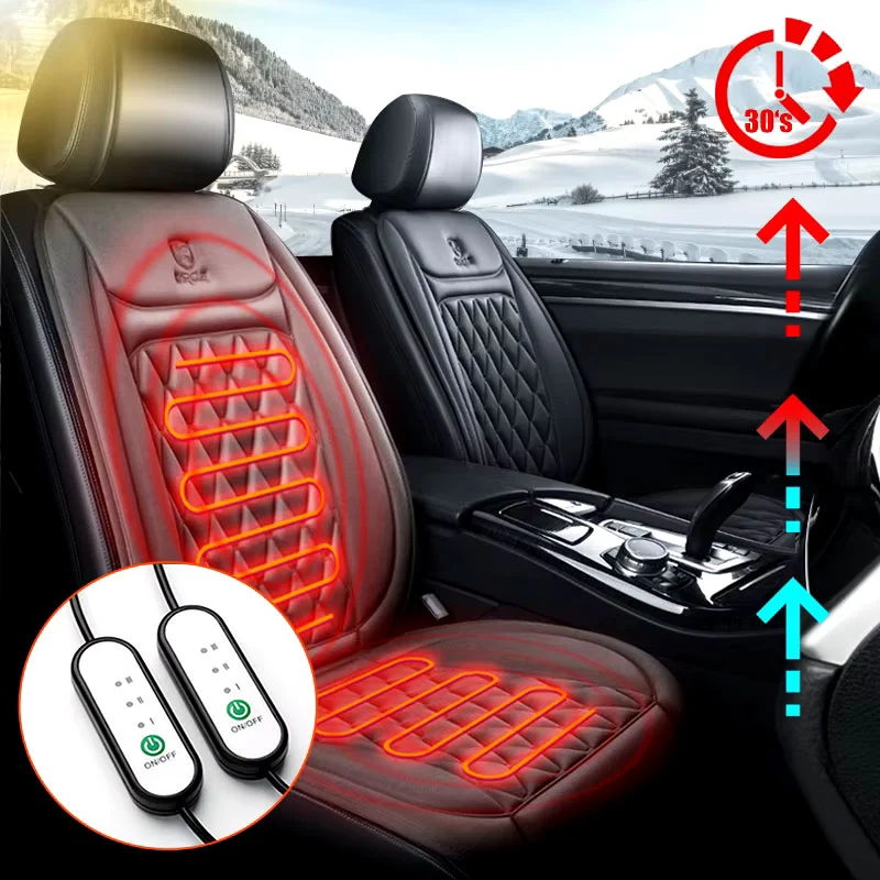 Sièges Chauffant Pour Voiture Noir
