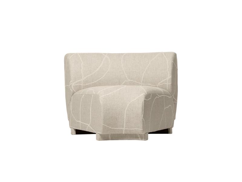 Rico Sofa Corner - Narrow - Can Lis - Sand/Off-White