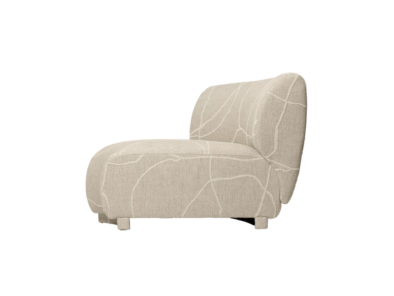 Rico Sofa Corner - Narrow - Can Lis - Sand/Off-White
