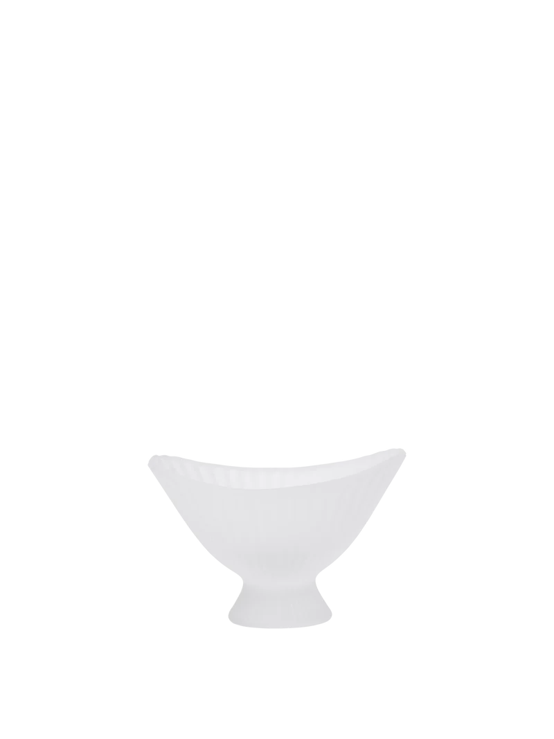 Fountain Glass Bowl - Small - Frosted