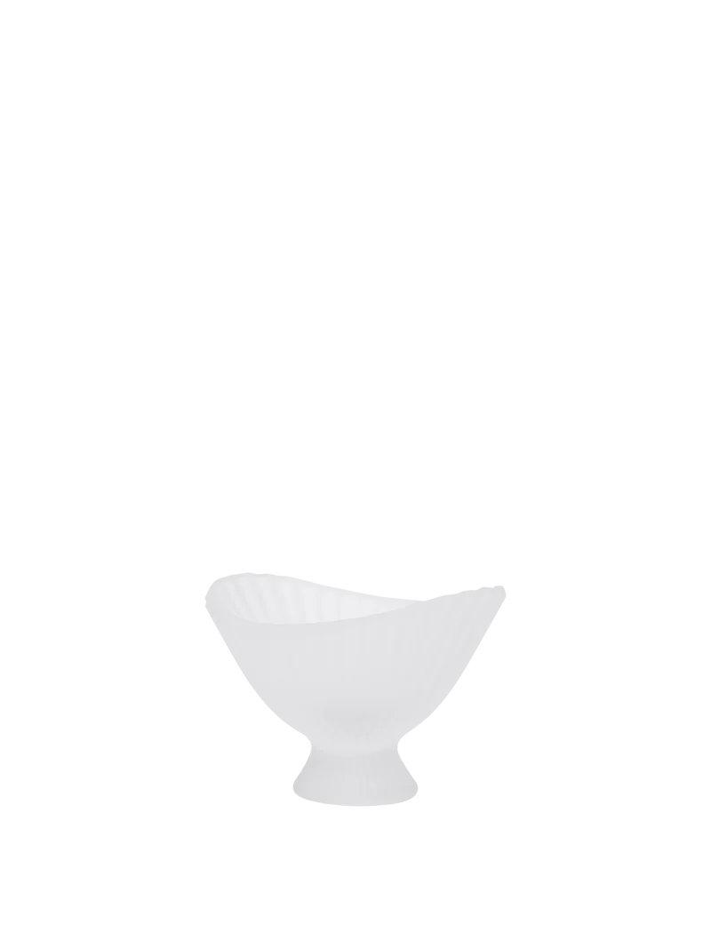 Fountain Glass Bowl - Small - Frosted
