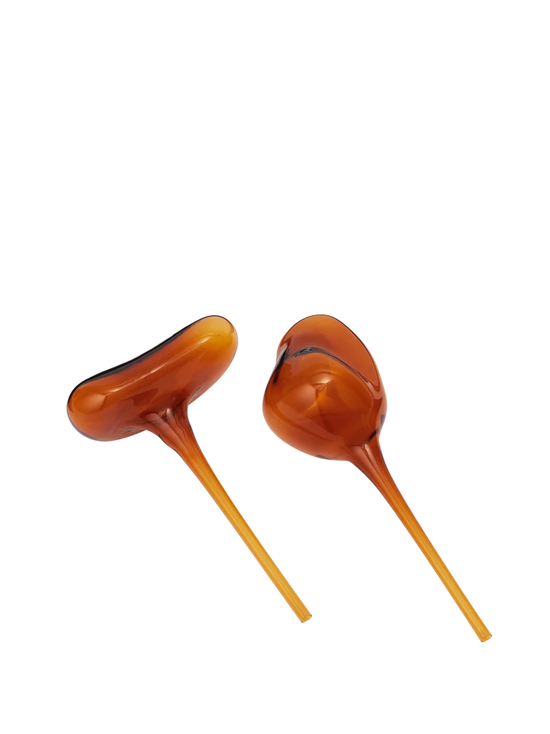 Mercury Water Globes - Set of 2 - Amber