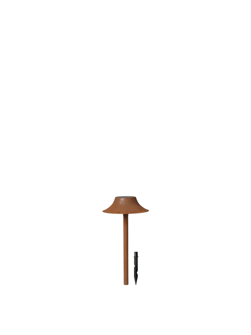 Cortivo Outdoor Solar Light - Rust