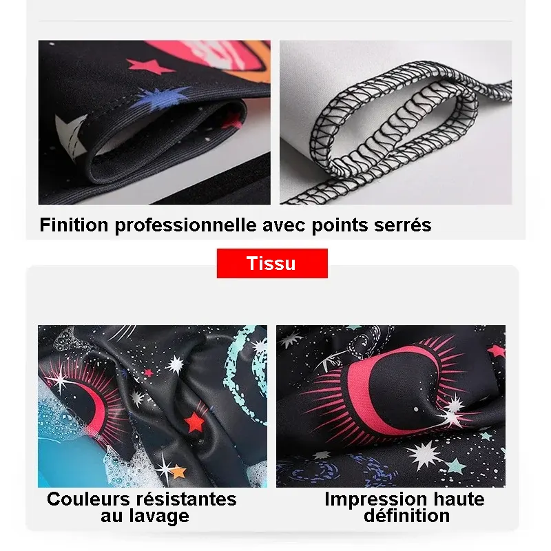 Housse de protection pour valise à roulette cabine ou XL - 20 motifs été