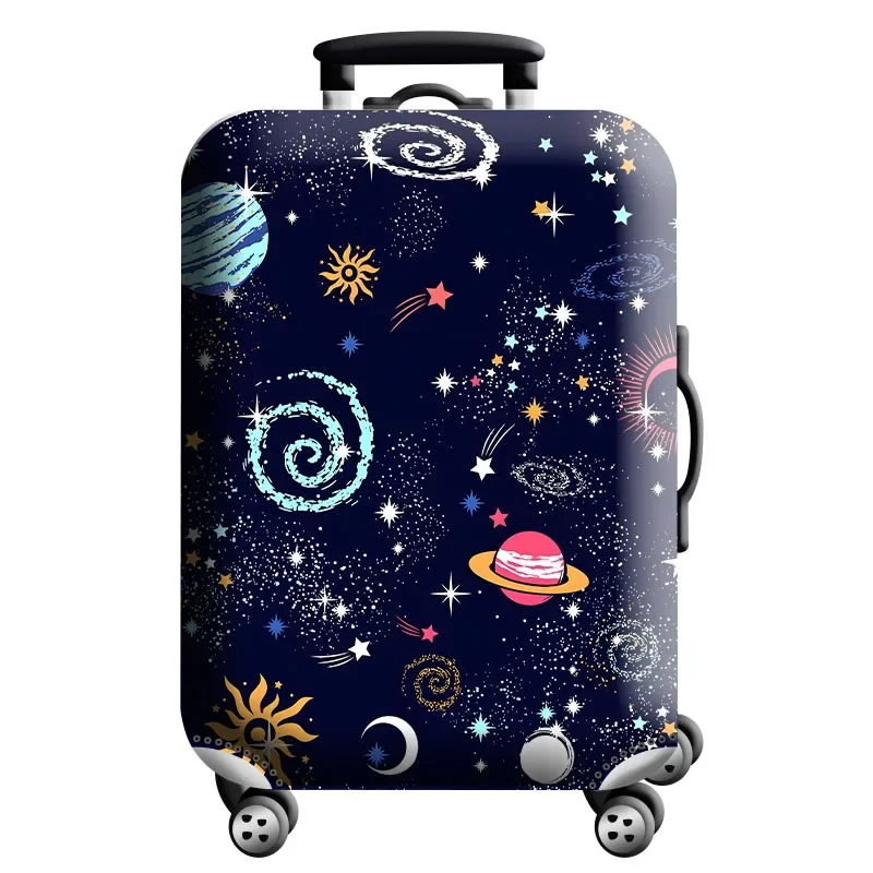 Housse de protection pour valise à roulette cabine ou XL - 20 motifs imprimés