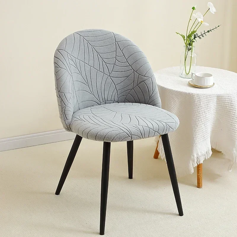 Housse pour chaise Mauricette texture feuille d'hibiscus