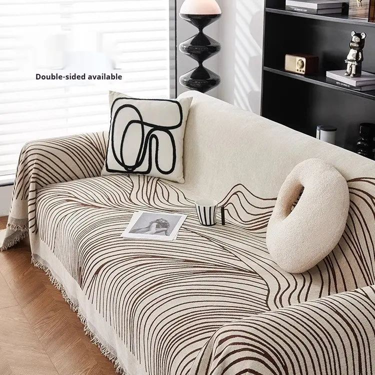 Plaid Canapé Chenille Moderne SIMOLI