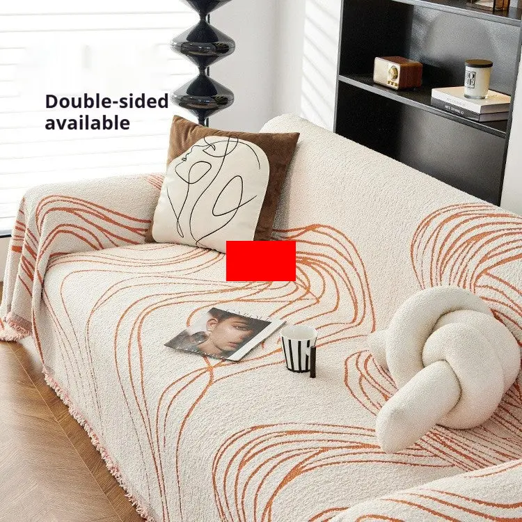 Plaid Canapé Chenille Moderne SIMOLI