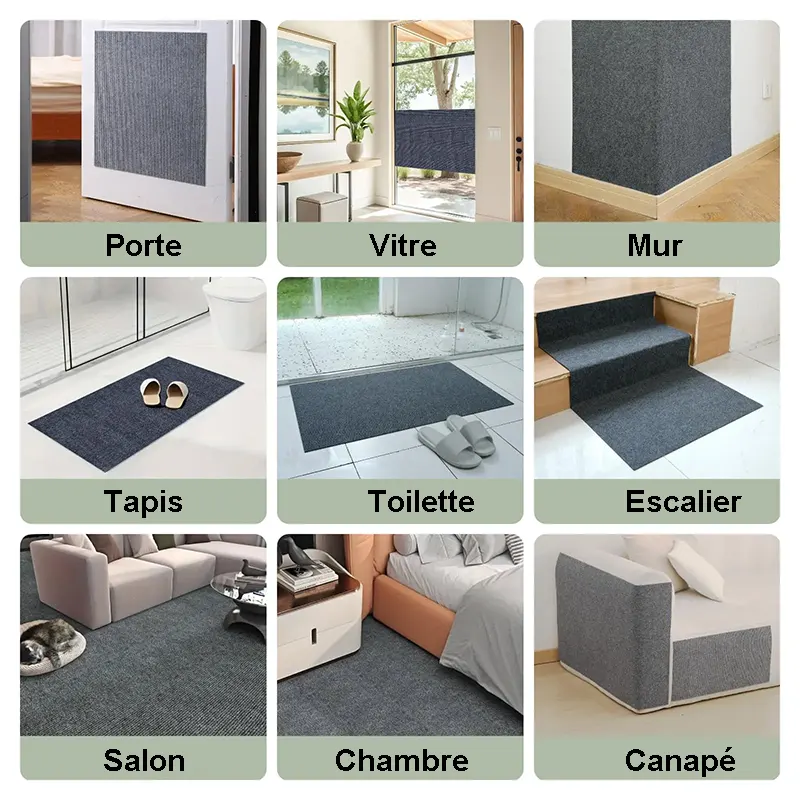 Tissu protecteur à découper pour canapé et fauteuil – Résistant aux griffures de chat