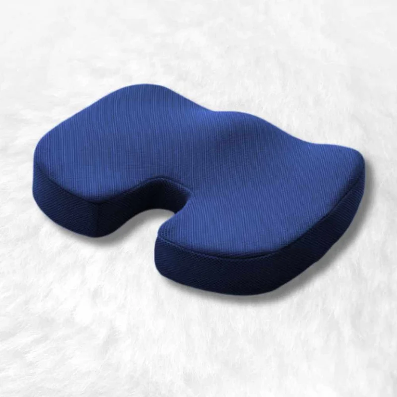 Coussin Coccyx Orthopédique Bleu !