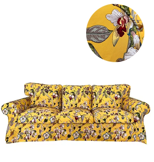 Housse pour canapé IKEA EKTORP 2 places, 3 places, convertible 20 motifs 100%coton