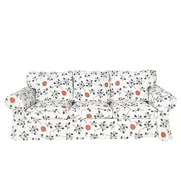Housse pour canapé IKEA EKTORP 2 places, 3 places, convertible 20 motifs 100%coton
