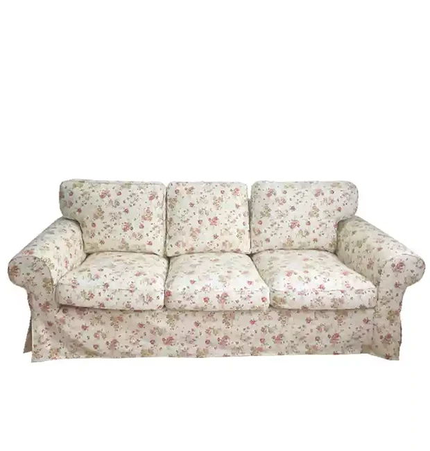 Housse pour canapé IKEA EKTORP 2 places, 3 places, convertible 20 motifs 100%coton