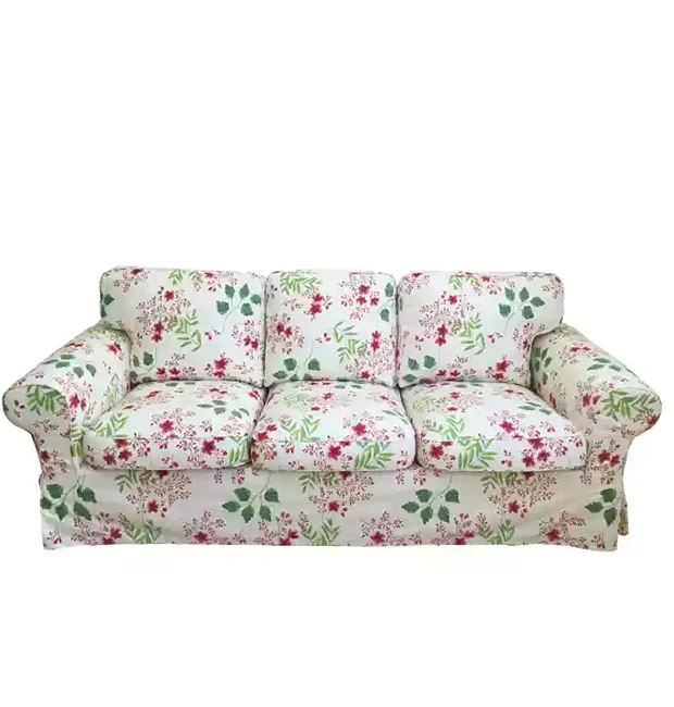 Housse pour canapé IKEA EKTORP 2 places, 3 places, convertible 20 motifs 100%coton
