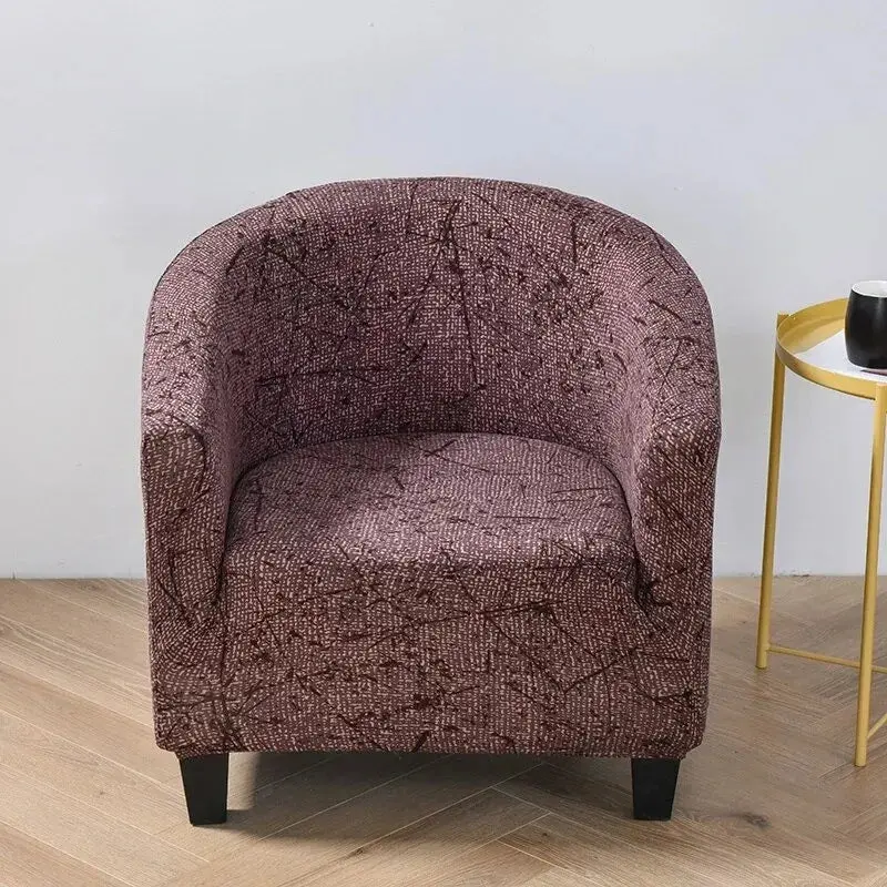 Housse fauteuil club floral SOLVIA