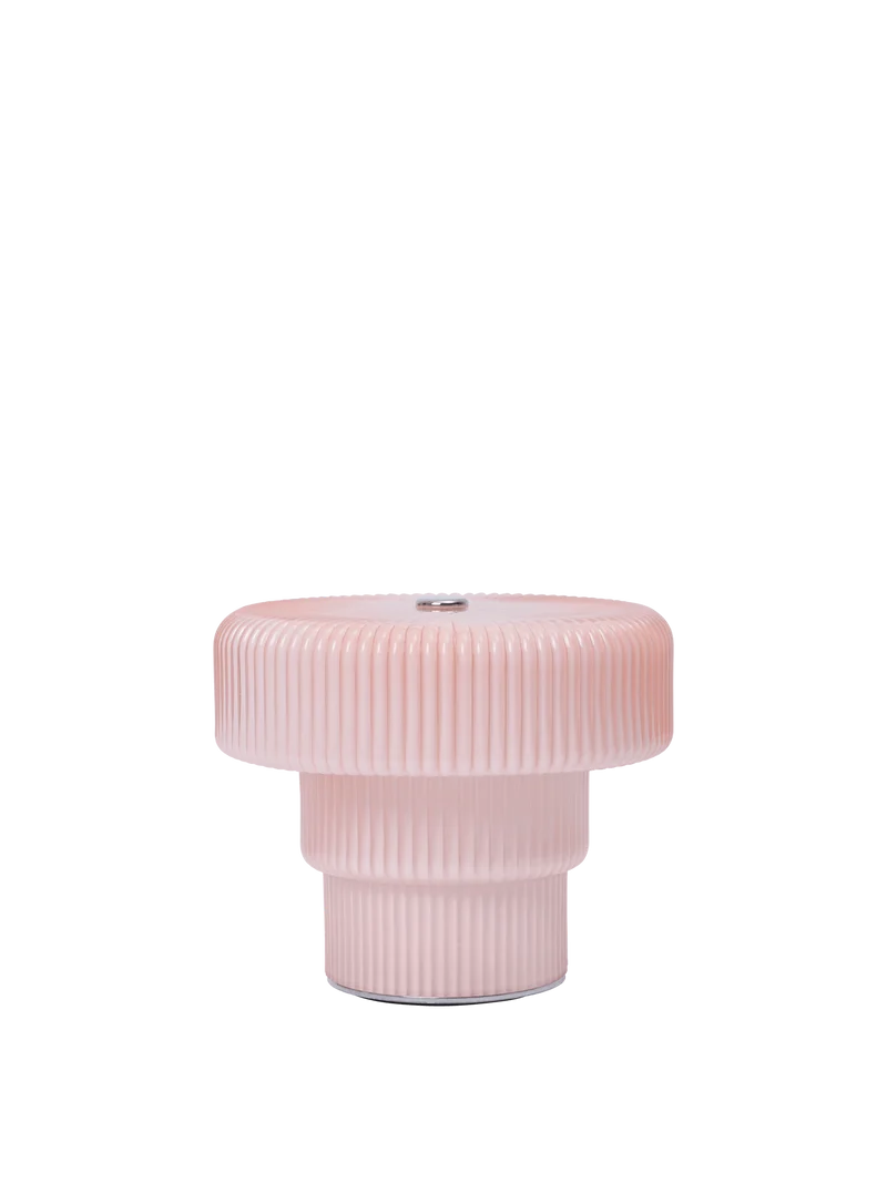 Ripple Portable Lamp - Small - Pale Rose