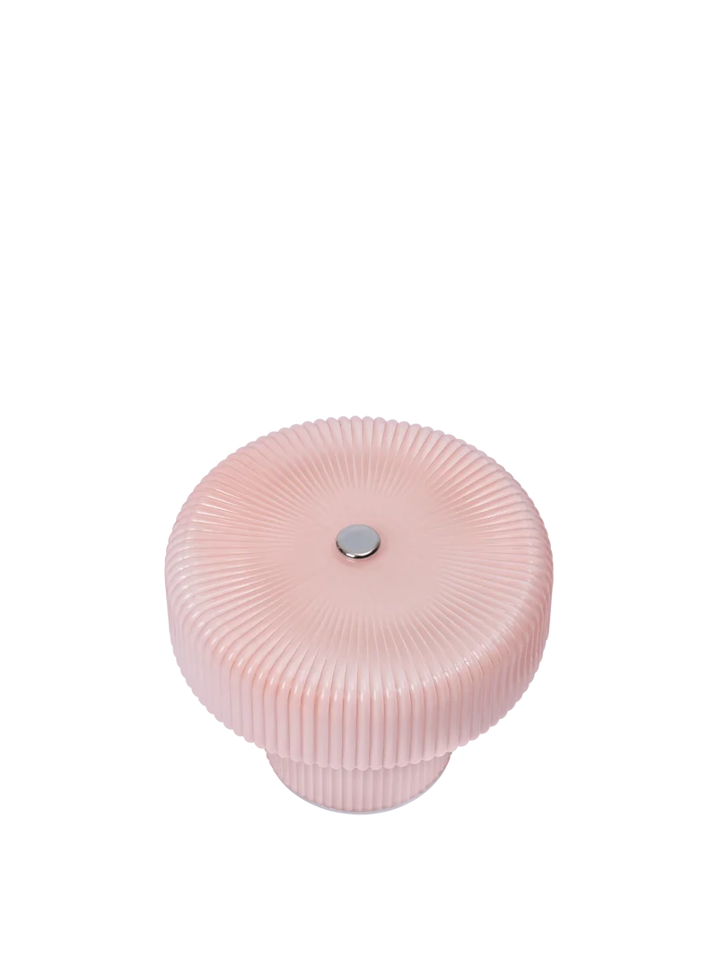 Ripple Portable Lamp - Small - Pale Rose