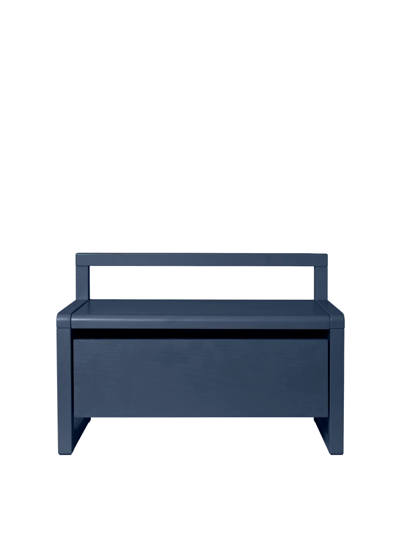 Little Architect Storage Bench - Dark Blue