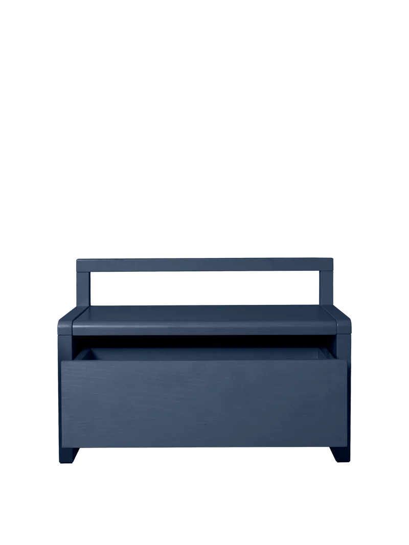 Little Architect Storage Bench - Dark Blue