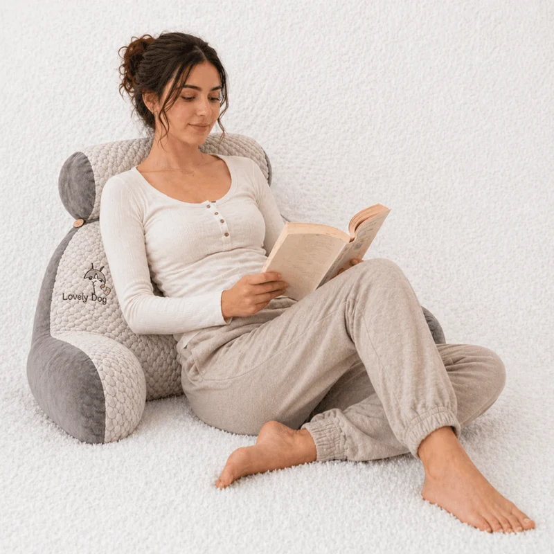 Coussin de Lecture Confort Chien !