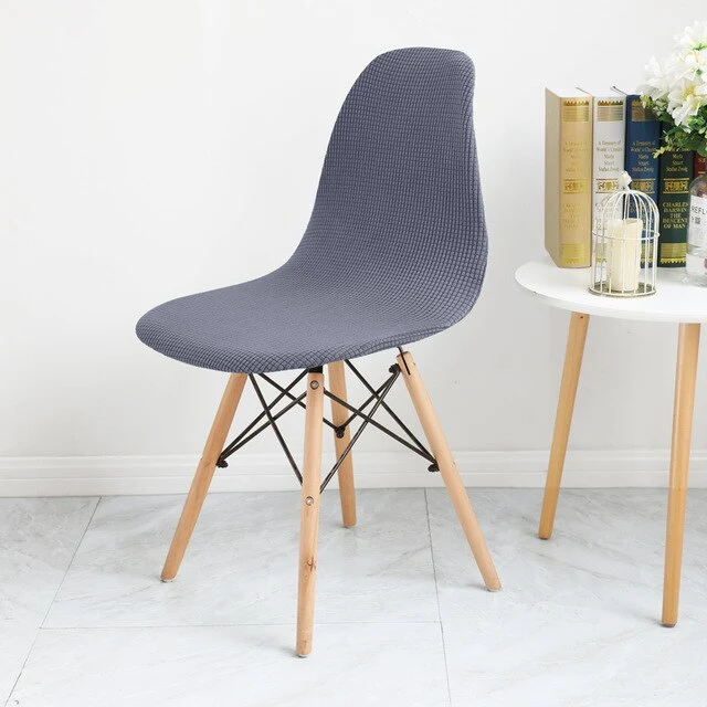 Housse de chaise scandinave Grise