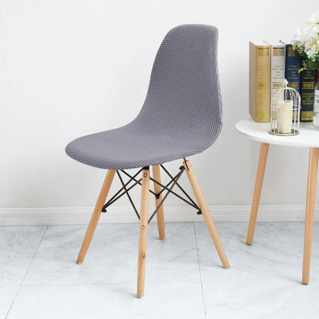 Housse de chaise scandinave Gris clair