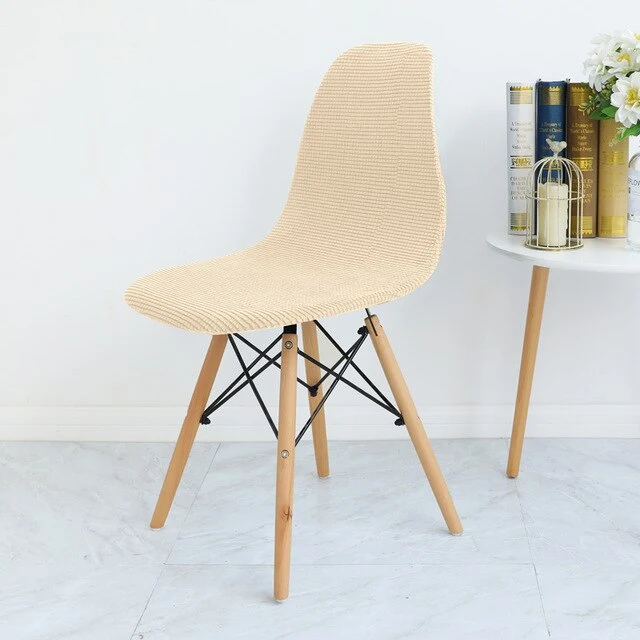 Housse de chaise scandinave Crème