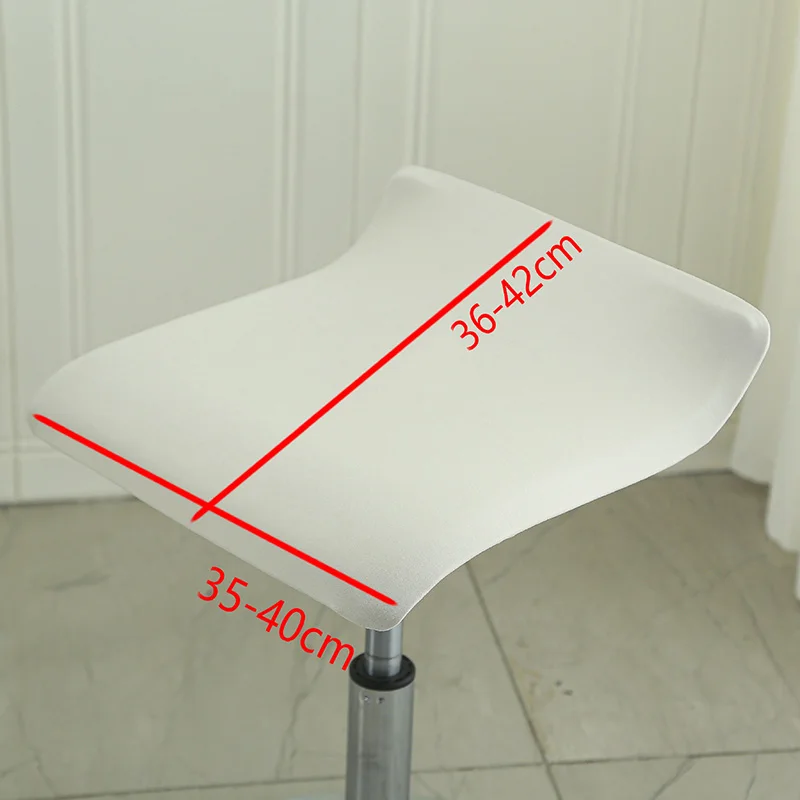 Housse pour tabouret de bar plat sans dossier