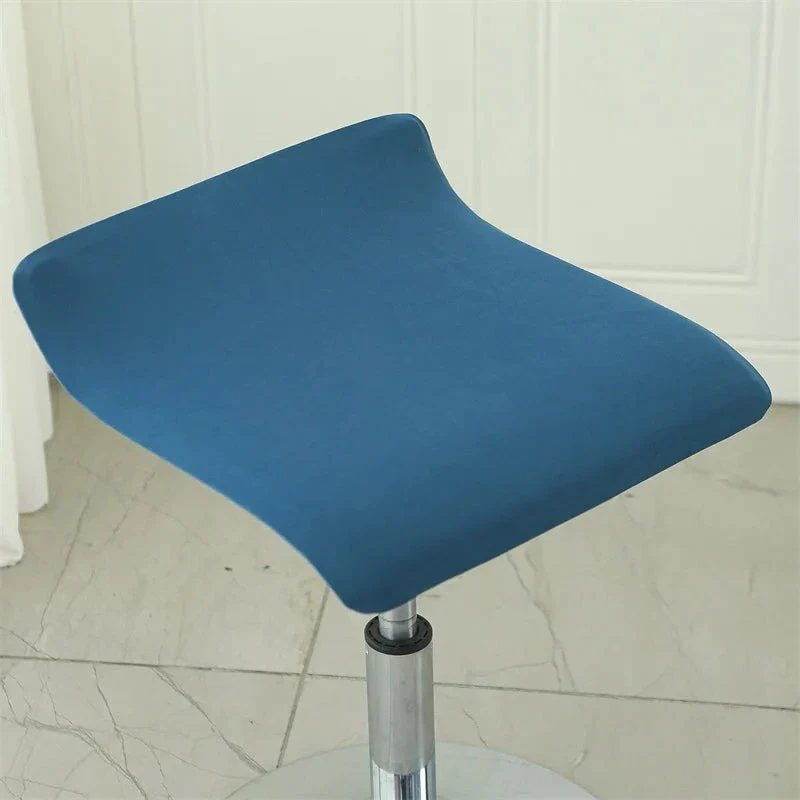 Housse pour tabouret de bar plat sans dossier