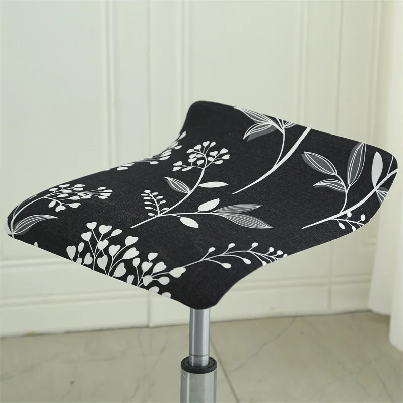 Housse pour tabouret de bar plat sans dossier