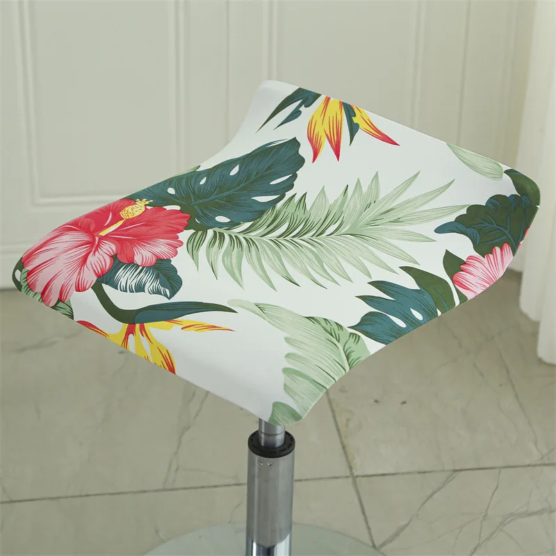 Housse pour tabouret de bar plat sans dossier