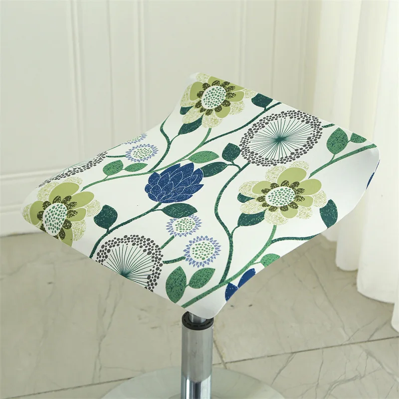 Housse pour tabouret de bar plat sans dossier