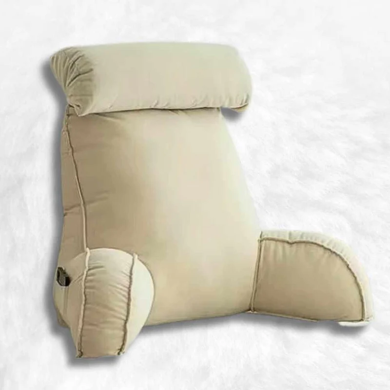 Coussin de Lecture Ergonomique Beige !