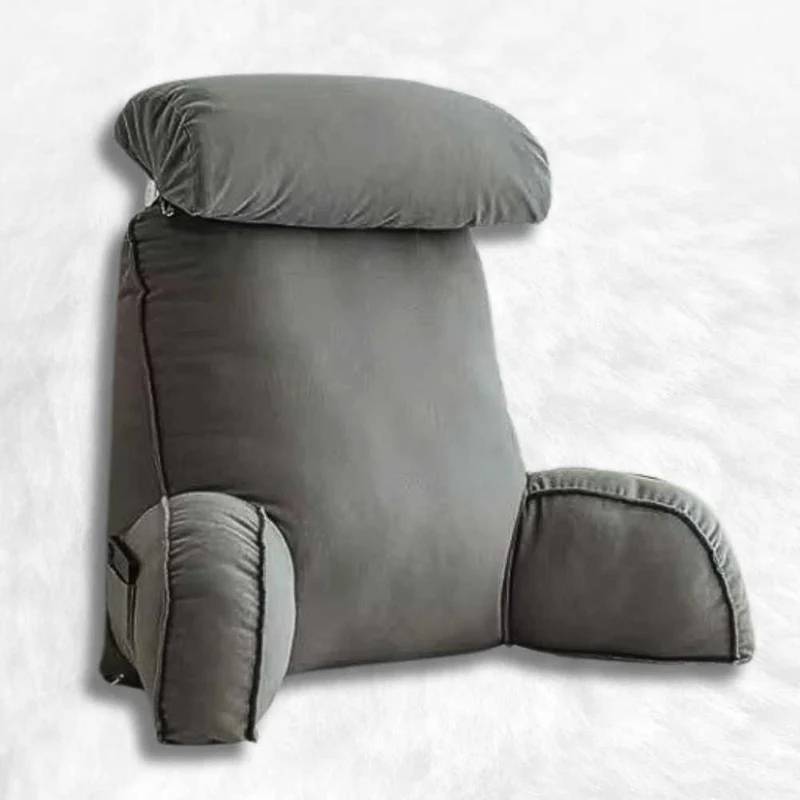Coussin de Lecture Ergonomique Gris foncé !