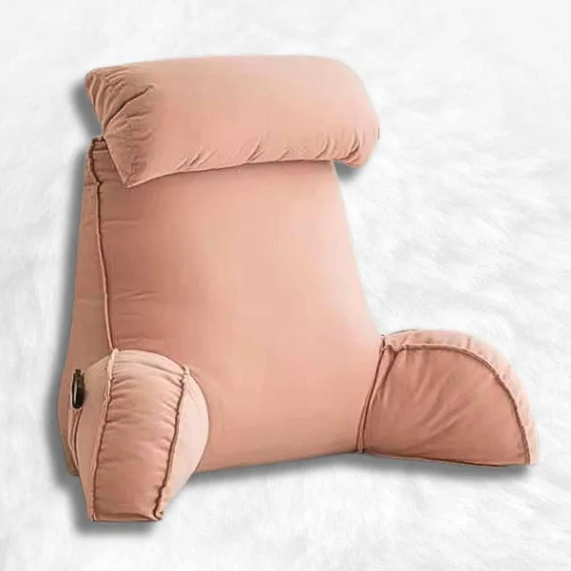 Coussin de Lecture Ergonomique Rose !